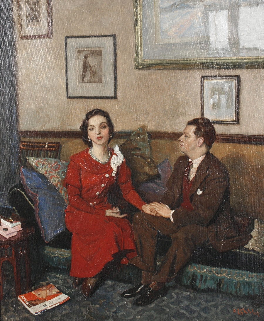 The Courtship by David Ghilchik